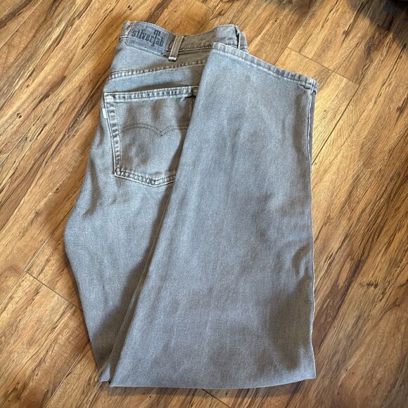 VTG Levi’s SilverTab Jeans Mens 34x32 Medium Vintage Y2K Loose Straight Baggy - Picture 1 of 5